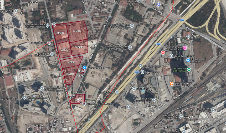 Büyükşehir'in de parselleri var... İzmir'in kalbinde kritik plan!