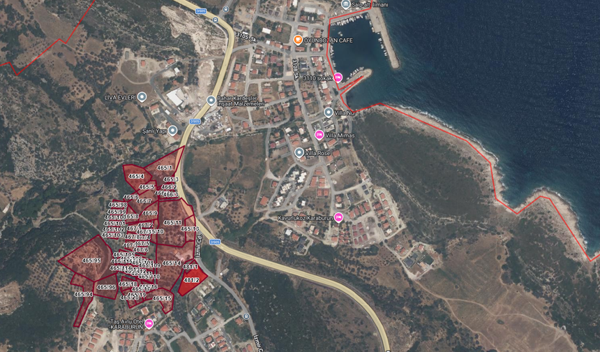 Karaburun'da 6 hektarlık plan... Zeytinlikler imara açıldı!