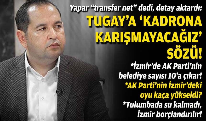 Gazeteci Yapar “transfer net” dedi, detay aktardı: Cemil Tugay’a “kadrona karışmayacağız” sözü!