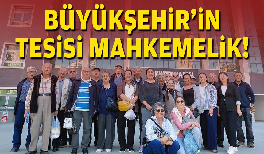 Köylülerden veto… Büyükşehirin tesisi mahkemelik!