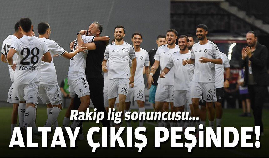 Altay çıkış peşinde... Rakip lig sonuncusu!