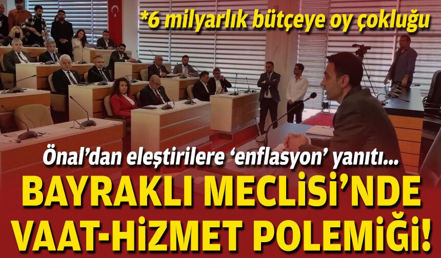 Bayraklı’da vaat-hizmet polemiği... Başkan Önal’dan tek cümlelik yanıt!