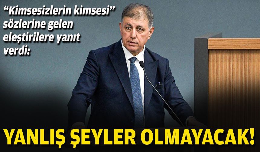 Tugay “kimsesizlerin kimsesi” sözlerine gelen eleştirilere yanıt verdi: Yanlış şeyler olmayacak!