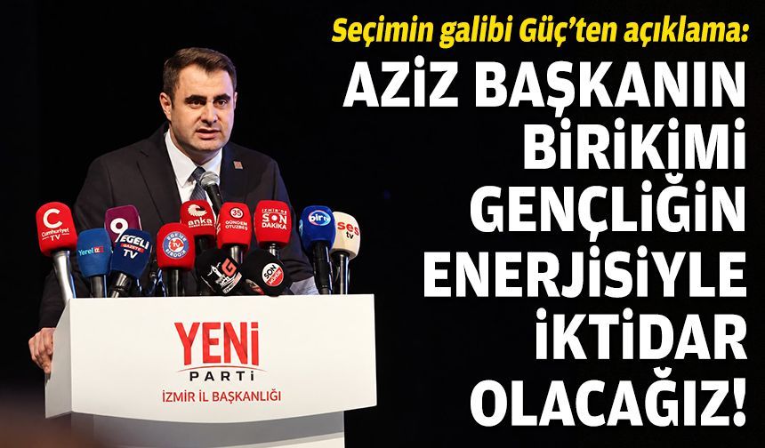 Çağatay Güç’ten mesaj: Aziz Başkanın birikimi, gençliğin enerjisi ile iktidar olacağız!