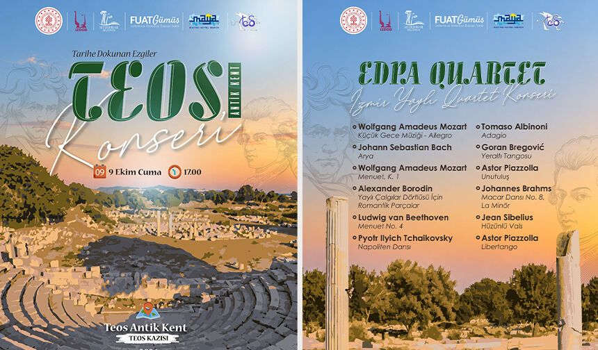 Sanatın antik adresi Teos’ta tarihi buluşma