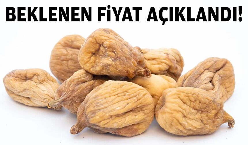 Tariş’ten kuru incir fiyatı: En yüksek 250 TL!