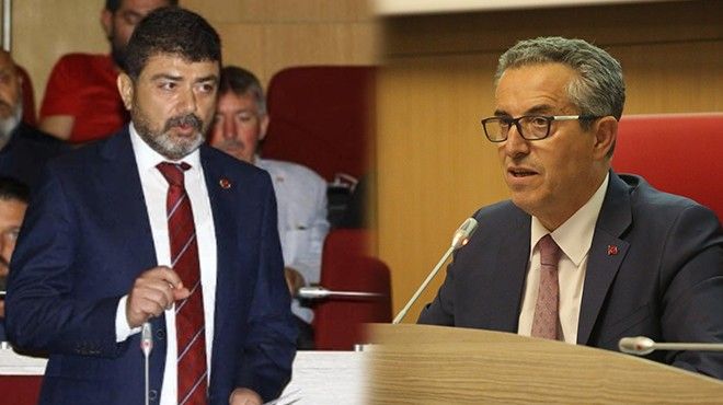 Başkan Arda ve AK Partili Atmaca arasında söz düellosu... Gaziemir'de ...