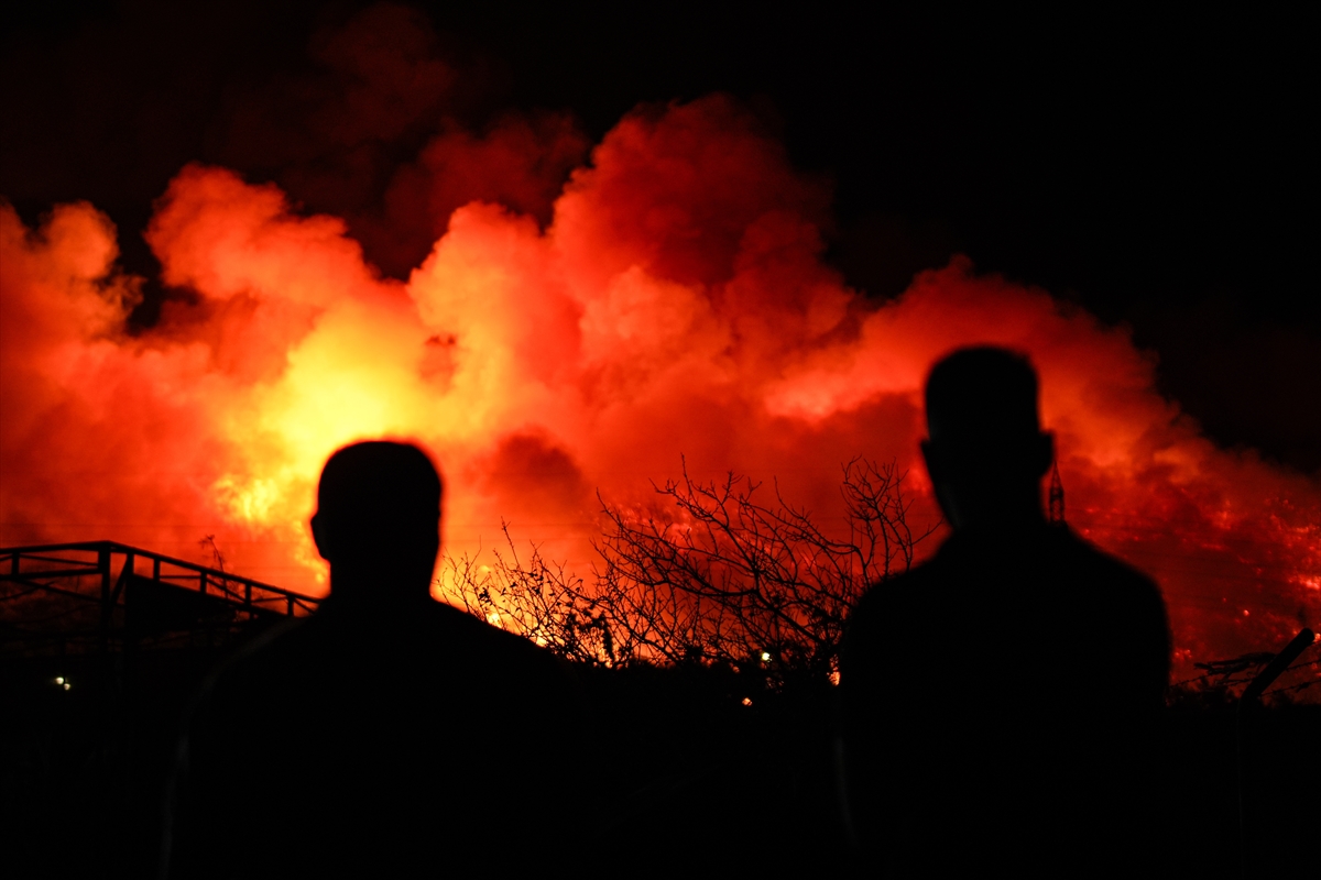 Kabus gecesinden kareler!
