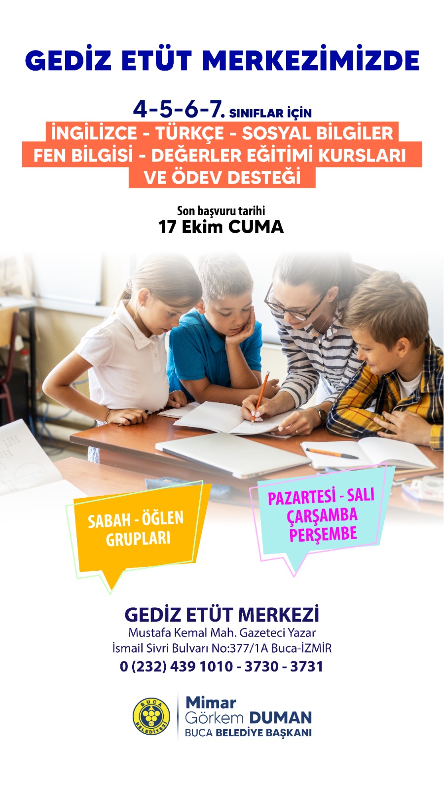 Buca Belediyesi Kurslar Tasarım