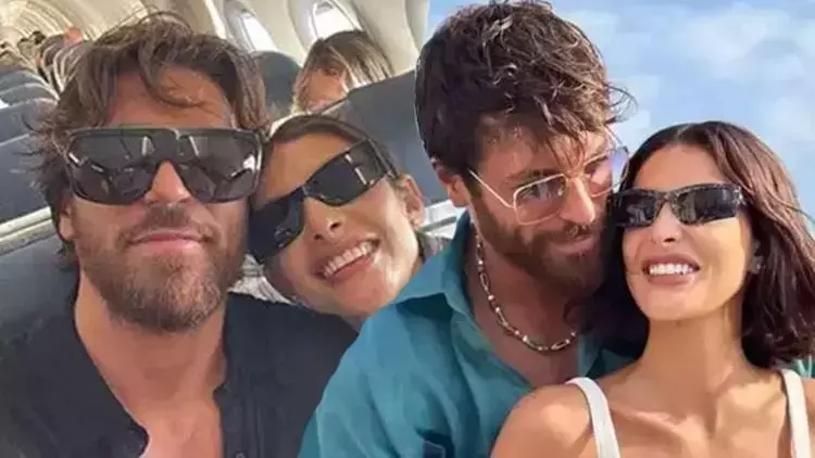 Aşk tam gaz: Can Yaman ve sevgilisi DJ Sara Bluma'dan romantik kareler!