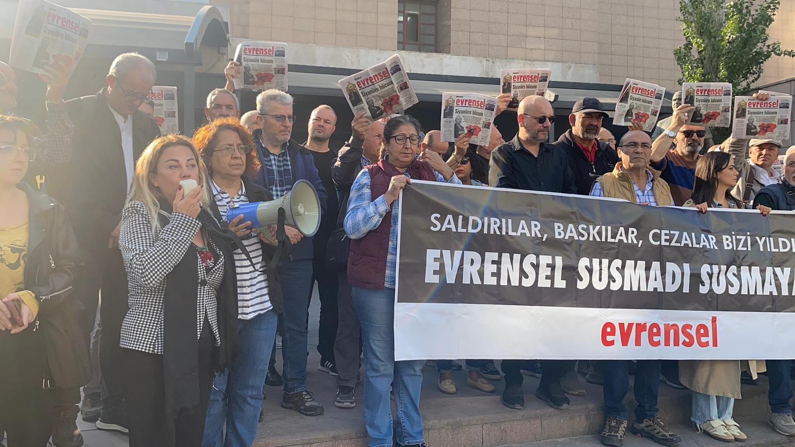 Evrensel Gazetesi̇’ne Saldiri Davasi Görülmeye Başlandi (1)