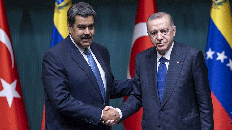 Cumhurbaşkanı Erdoğan, Nicolas Maduro ile görüştü!