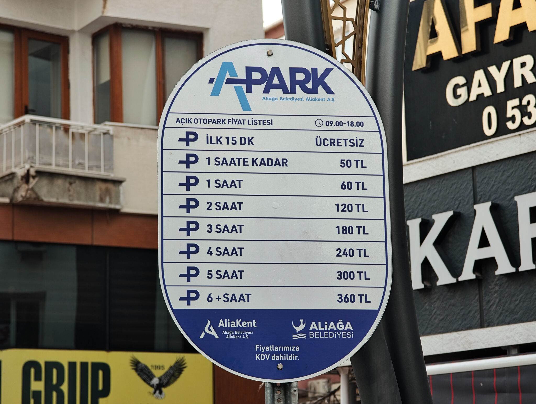 4 Aliağa’da Ücretli Otopark Uygulaması Başlıyor