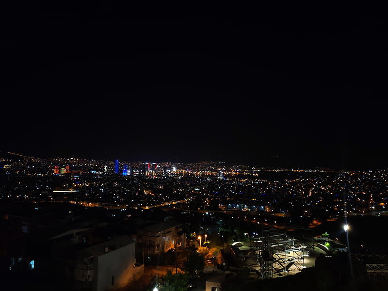 H D Wallpaper Izmir Gece Manzara