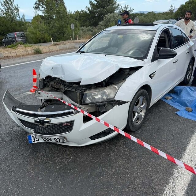 Direksiyon başında can verdi... İzmir'de feci kaza!
