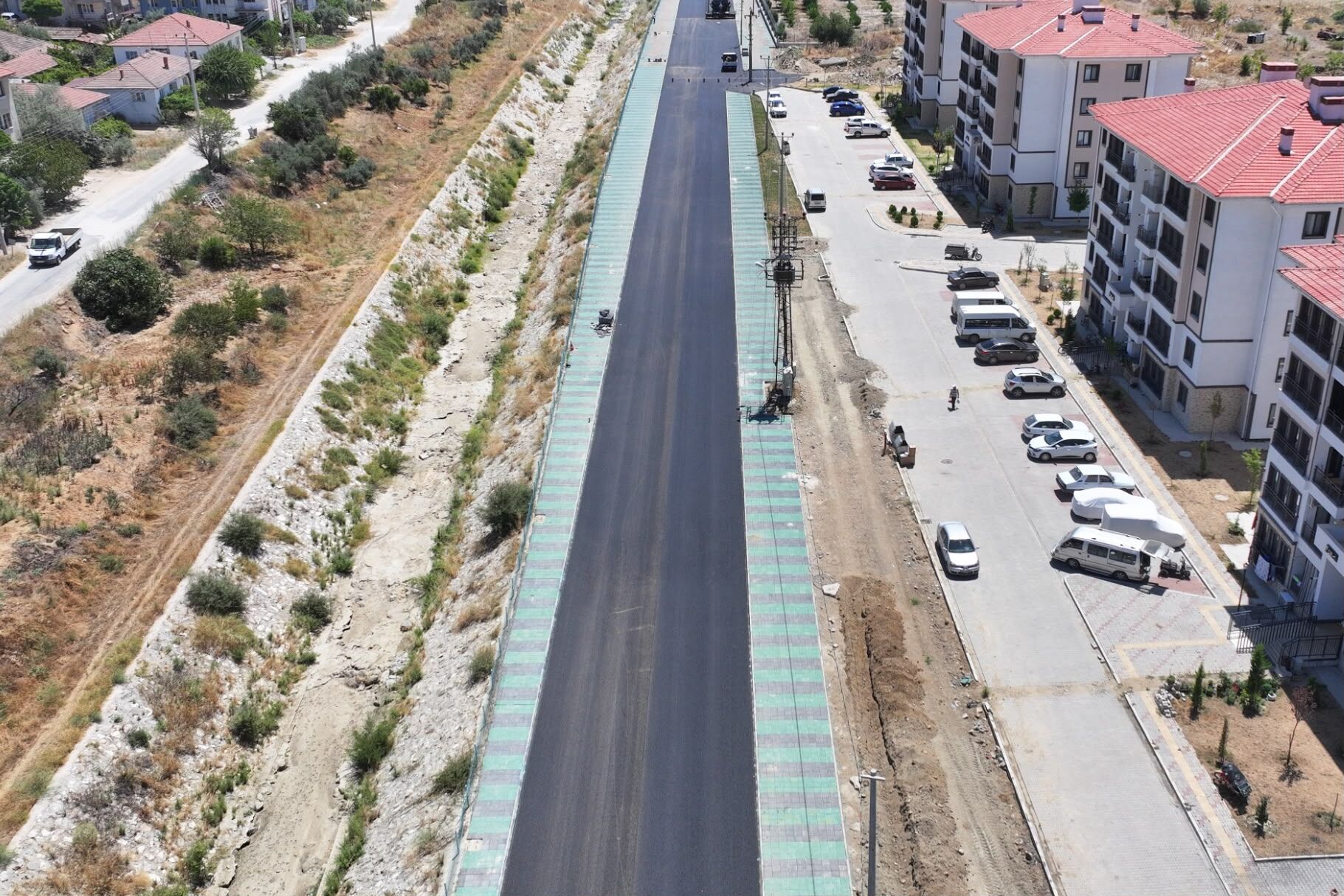 Köprübaşı Tarihinde İlk Kez Sıcak Asfaltla Buluşuyor (5)