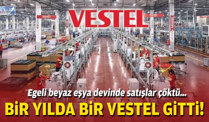Egeli beyaz eşya devinde satışlar çöktü… Bir yılda bir Vestel gitti
