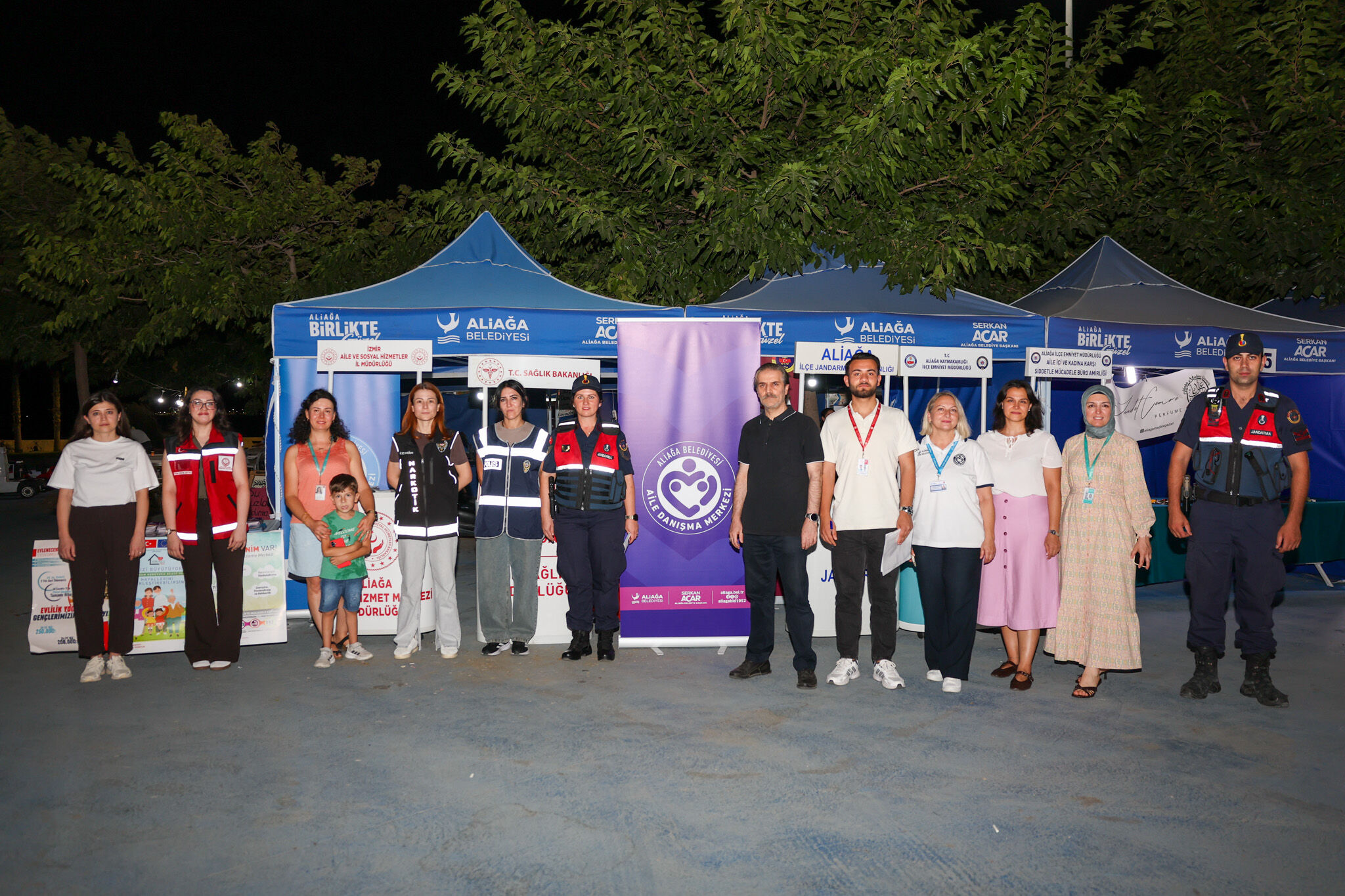 4 Ali̇ağa’da Farkindalik Standlari Kuruldu
