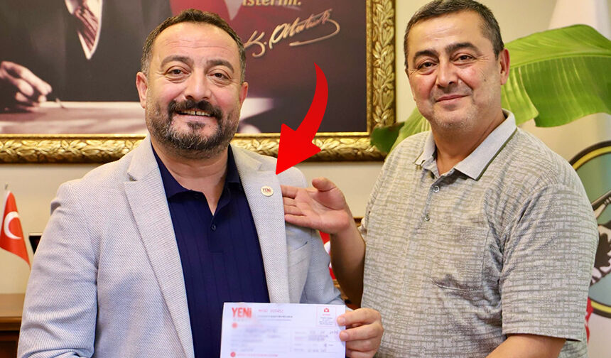 Ödemiş'in başkanı rozeti taktı, fotoğrafı kaldırdı: Şu an bağımsızım!