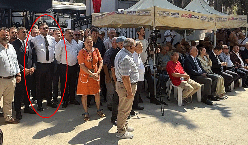 Aydın Erten anmasında protokol krizi: Gümrükçü ayakta kaldı!