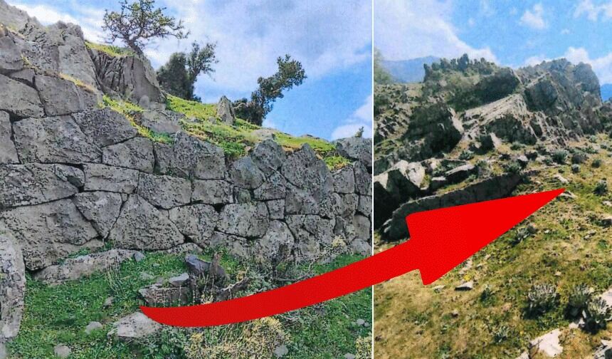 Kayıp kalenin izleri ortaya çıktı!