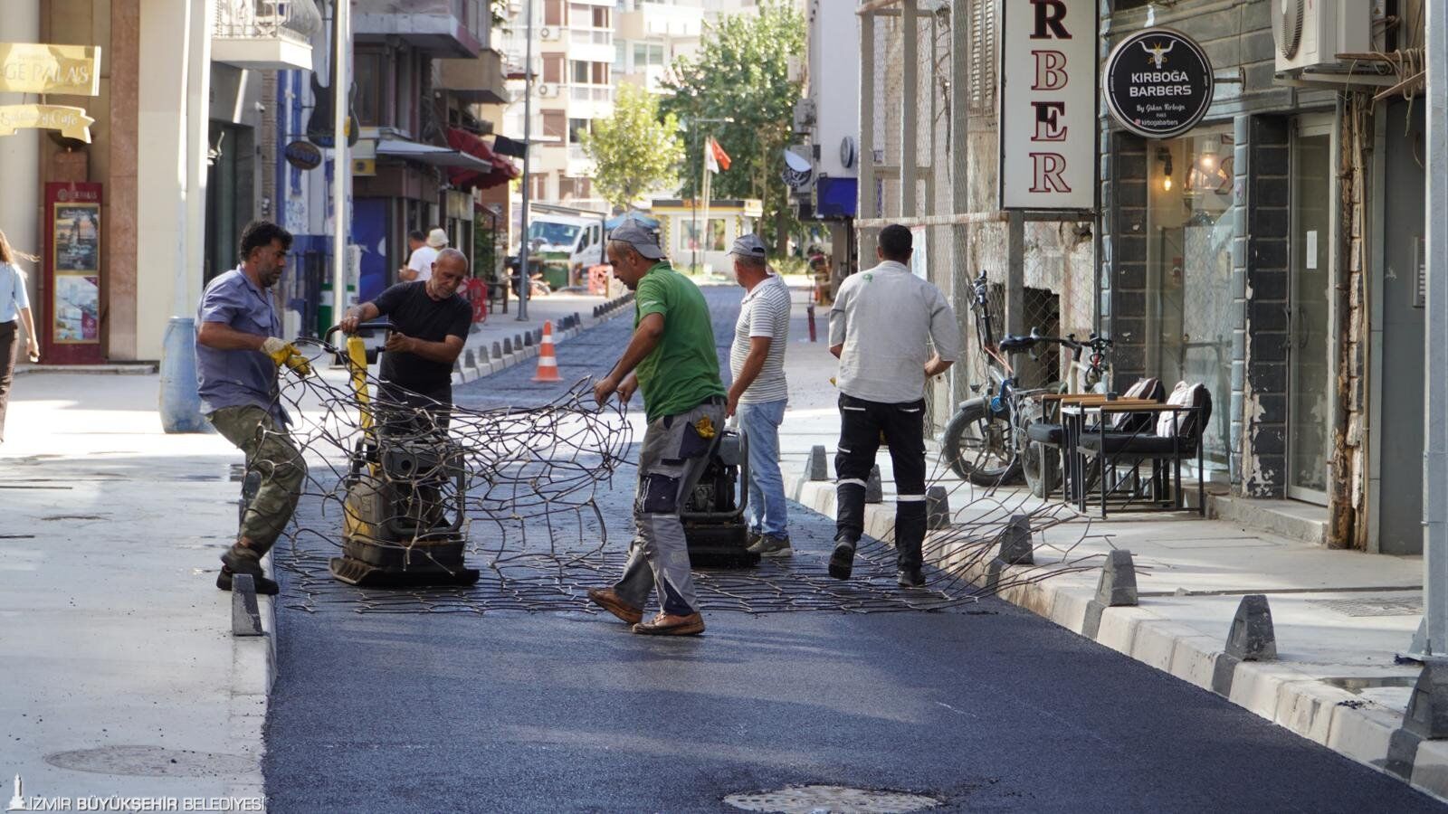 İzmir'in kalbindeki çalışmalar tamam!