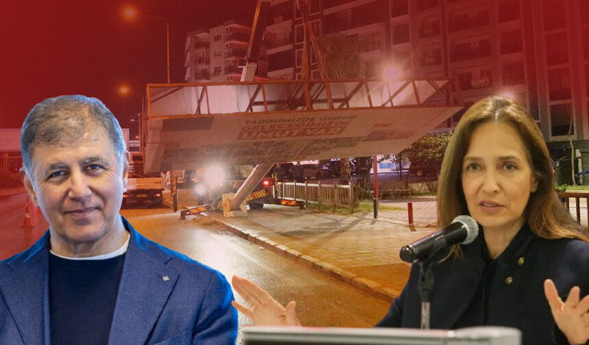 Tugay ve Ünsal arasında 'bilboard' kapışması: Karşıyaka'da savaş çıktı!
