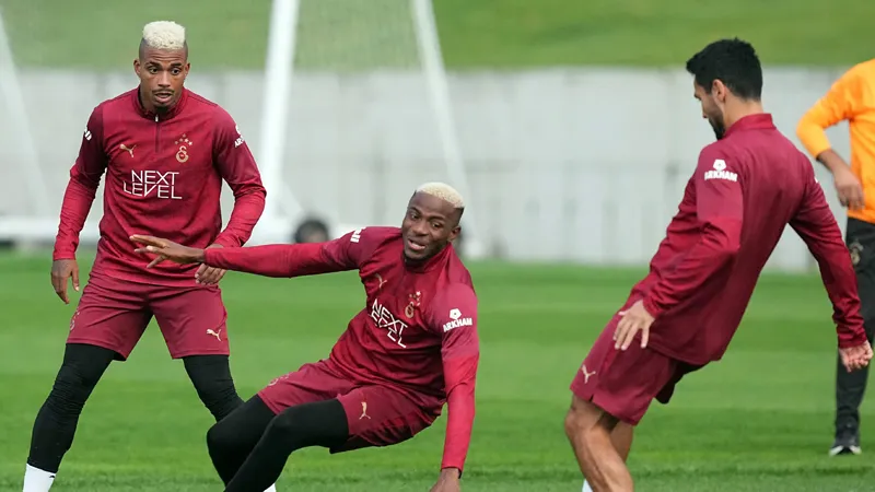 Galatasaray'a iyi haber: Sakat futbolcular iyileşiyor