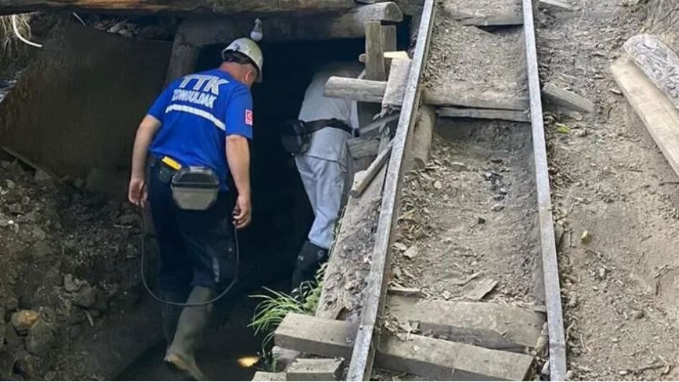 Ruhsatsız maden ocağında acı son!