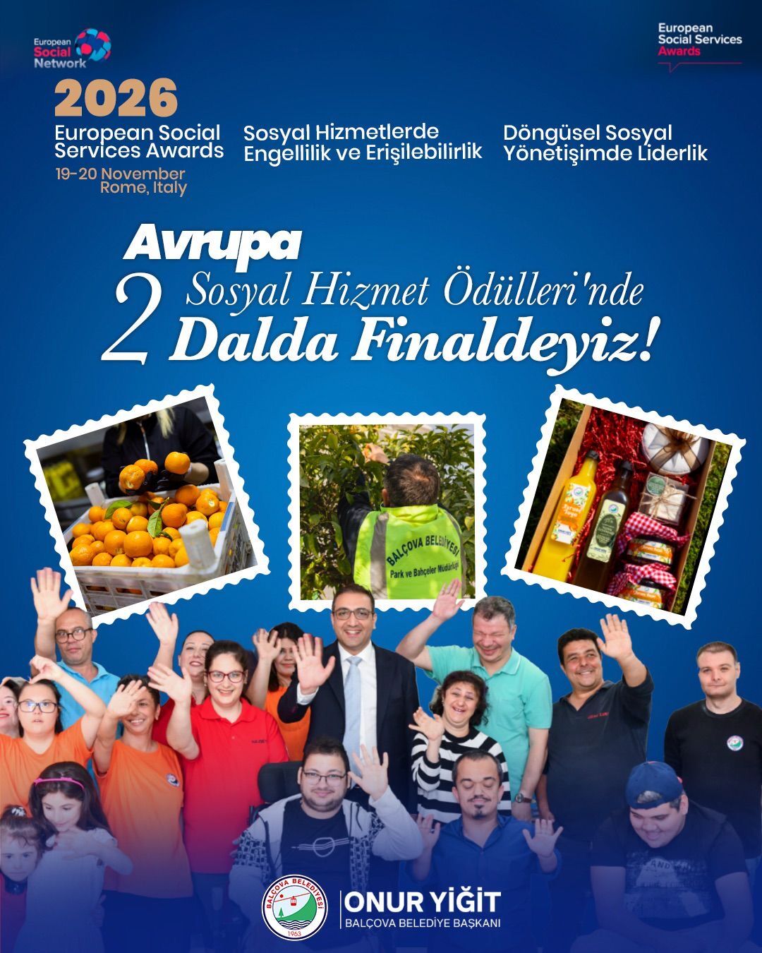 Balçova’dan Avrupa’ya iki büyük final!