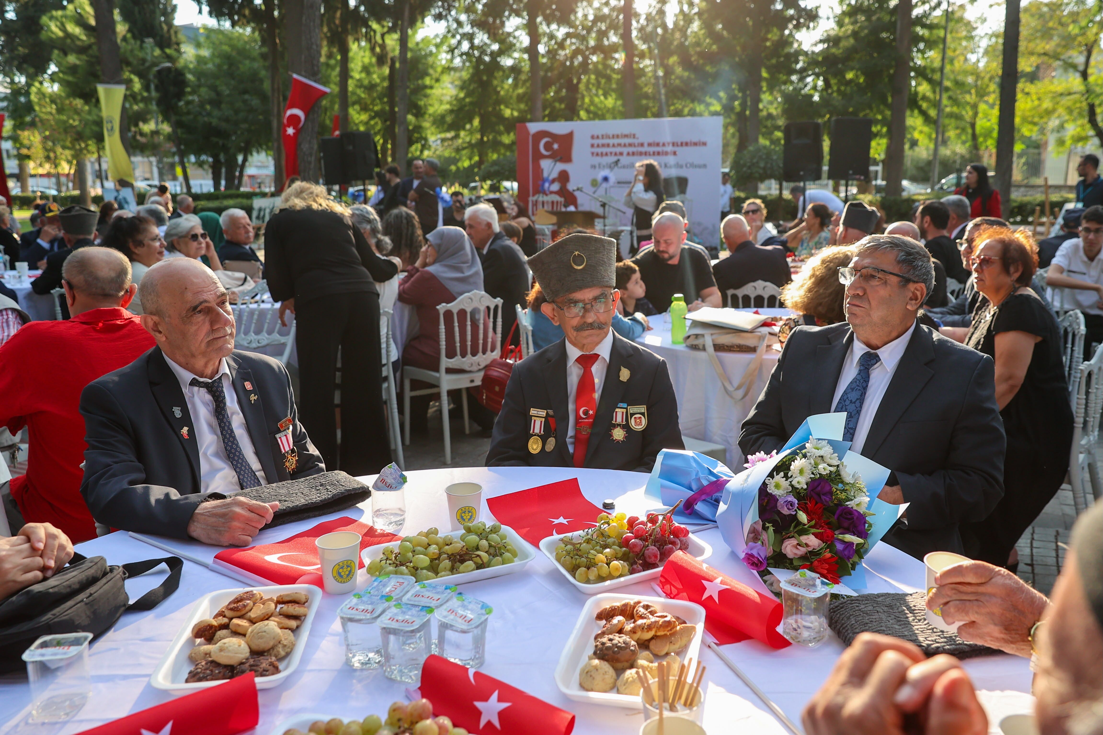 Buca’dan gazilere sonsuz vefa