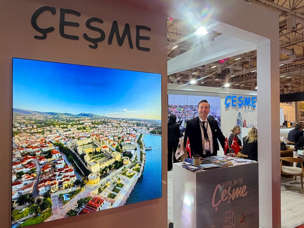 Çeşme standına Uluslararası İstanbul Turizm Fuarı’nda yoğun ilgi
