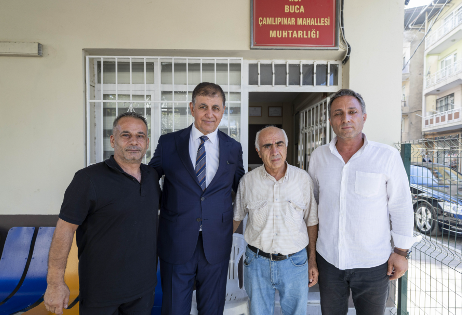 Başkan Tugay’dan Buca’da mahalle turu