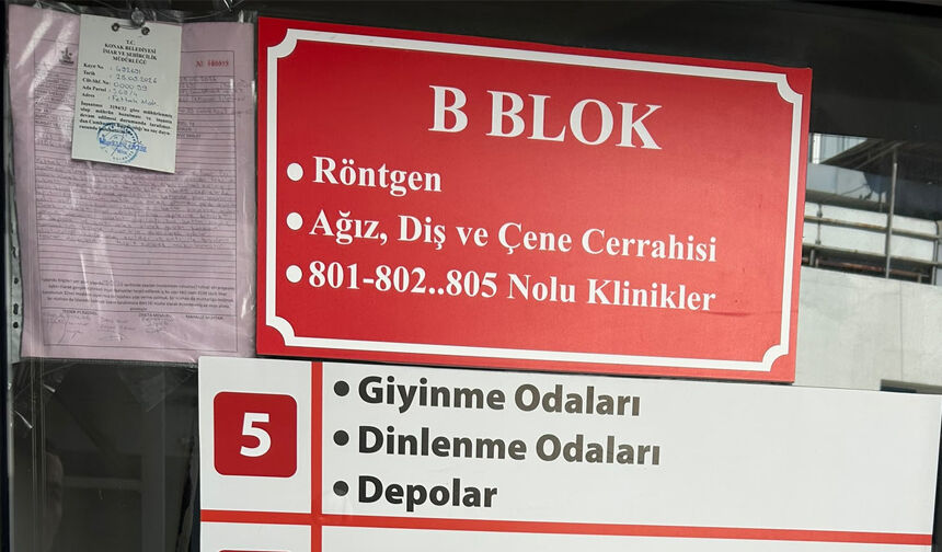 Konak'ta diş hastanesine mühür!