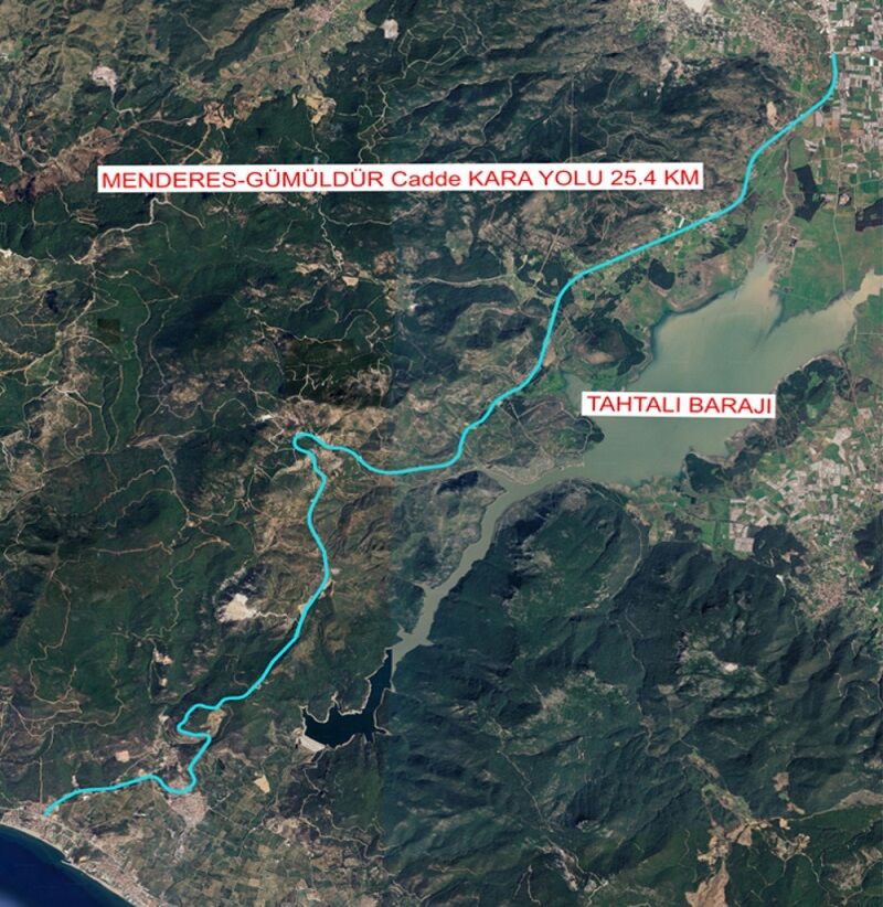 Gümüldür Duble Yol Projesi