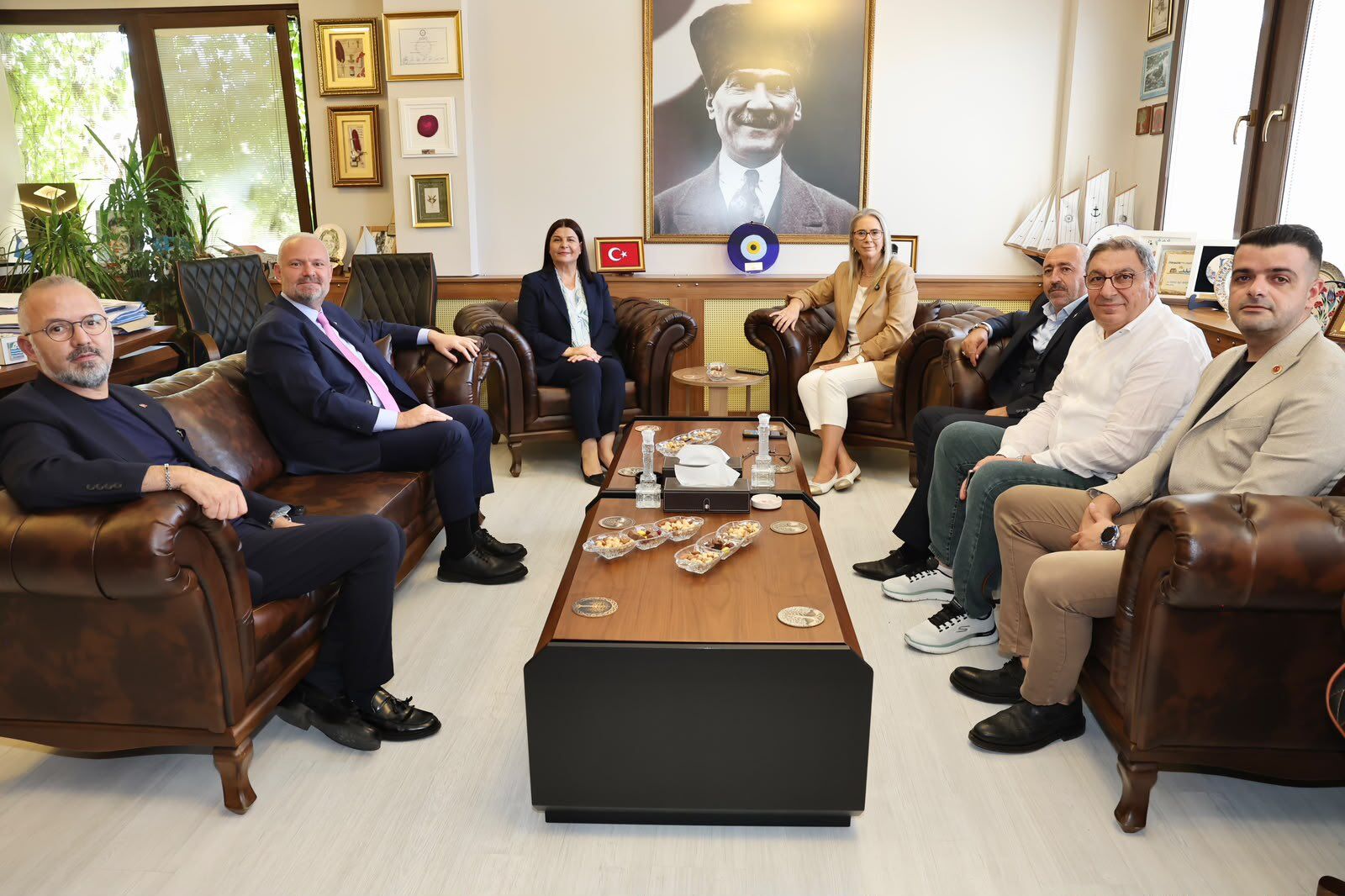 Çankırı'dan Fıçı’ya ‘hayırlı olsun’ ziyareti!