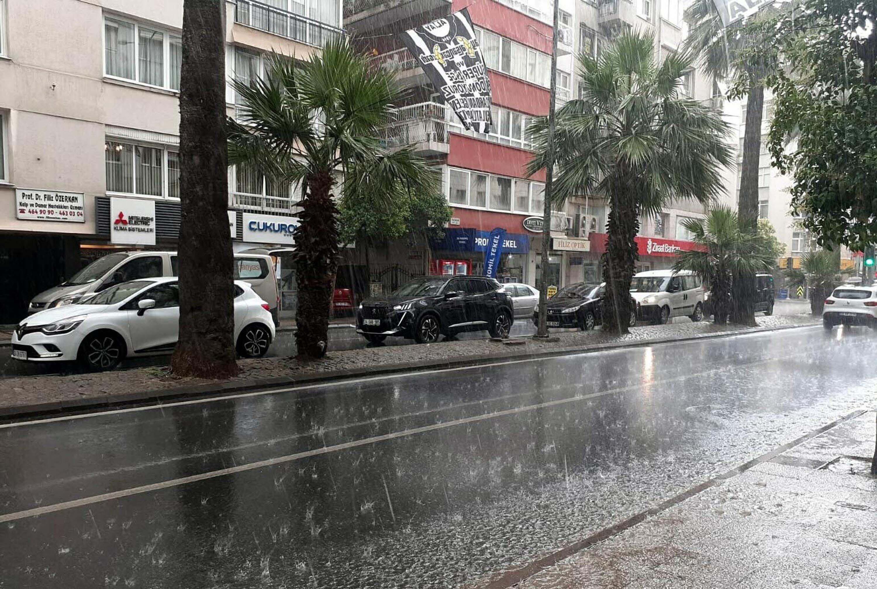 İzmir için 'sağanak' uyarısı!