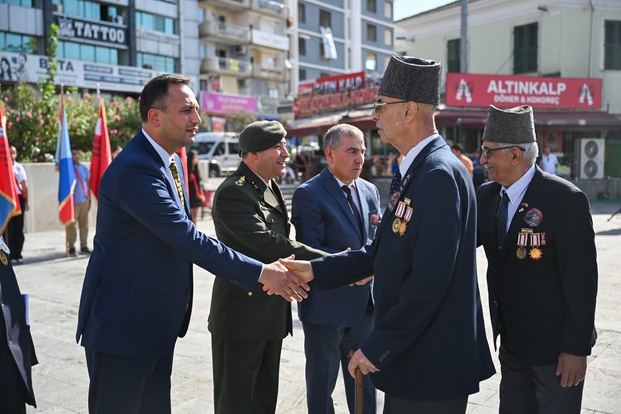Bornova'da 19 Eylül Gaziler Günü törenle kutlandı