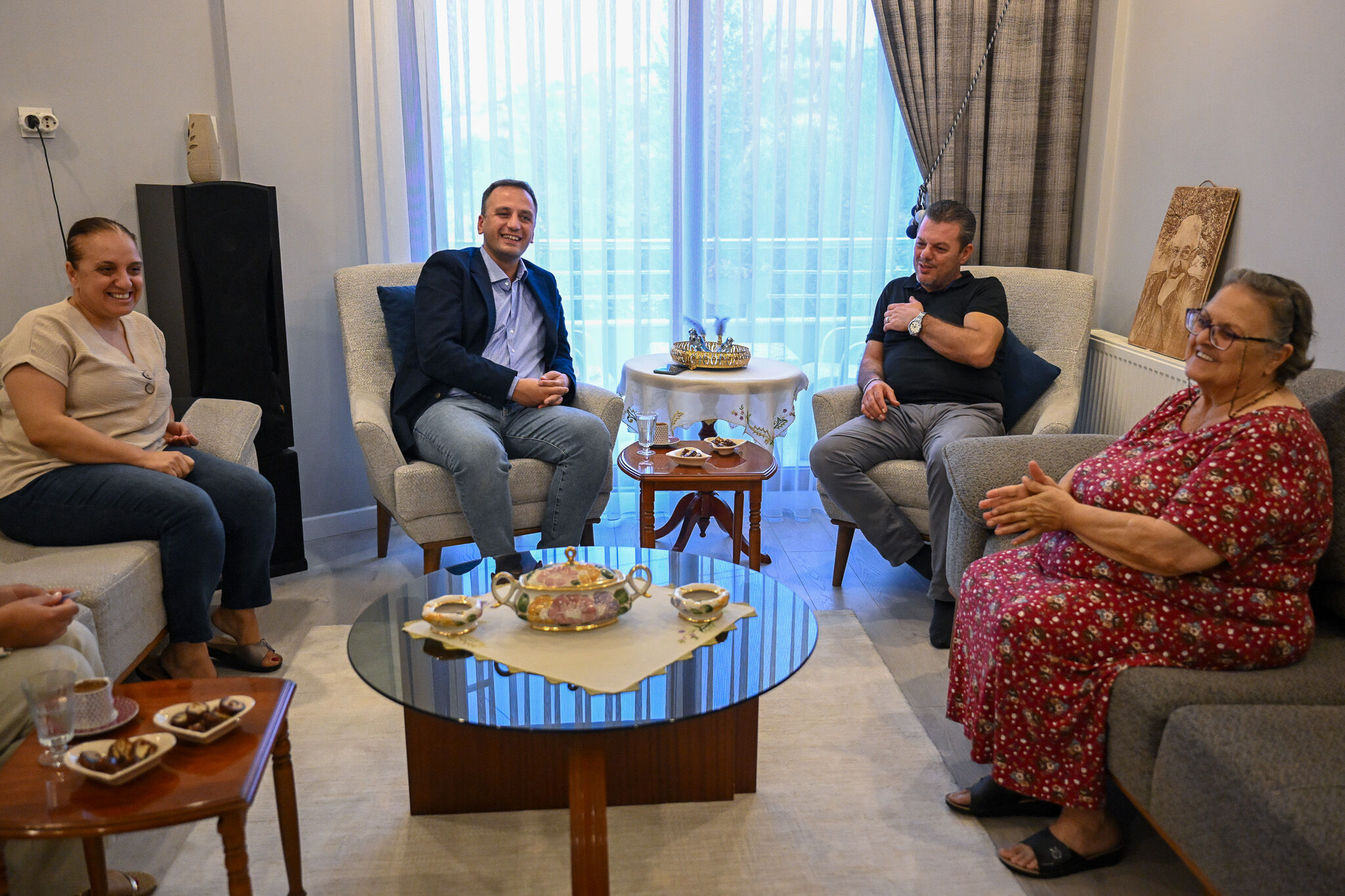 Başkan Eşki’den vefa ziyareti