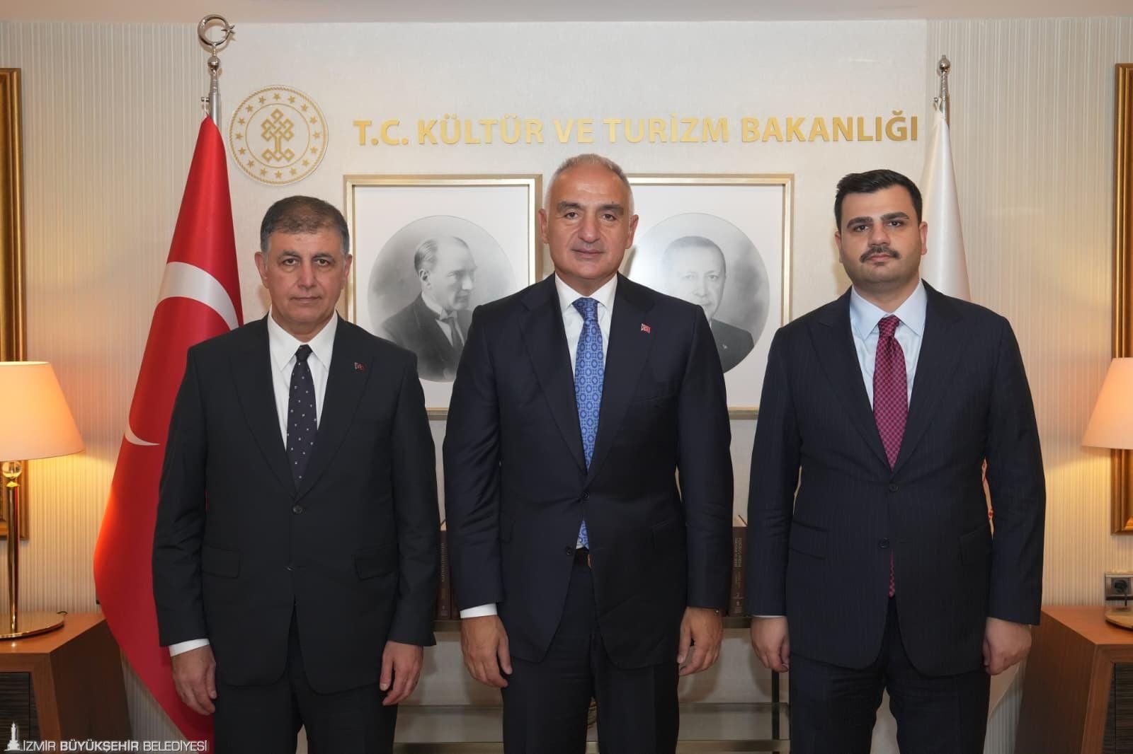 Başkan Tugay’dan İzmir için Ankara’da üst düzey temaslar