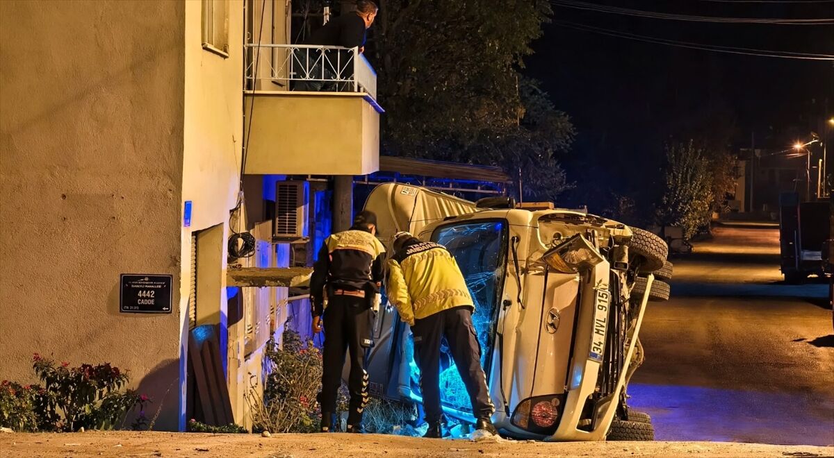 Direk sonu oldu: Sürücü can verdi!