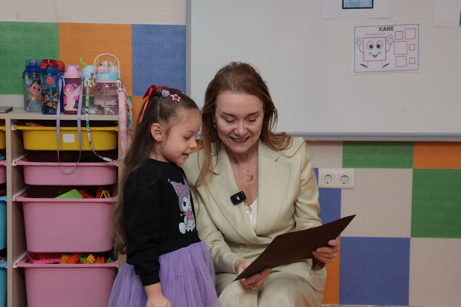 Başkan Mutlu, Oyun Evi Miniklerinin Yeni Dönem Heyecanına Ortak Oldu (3)