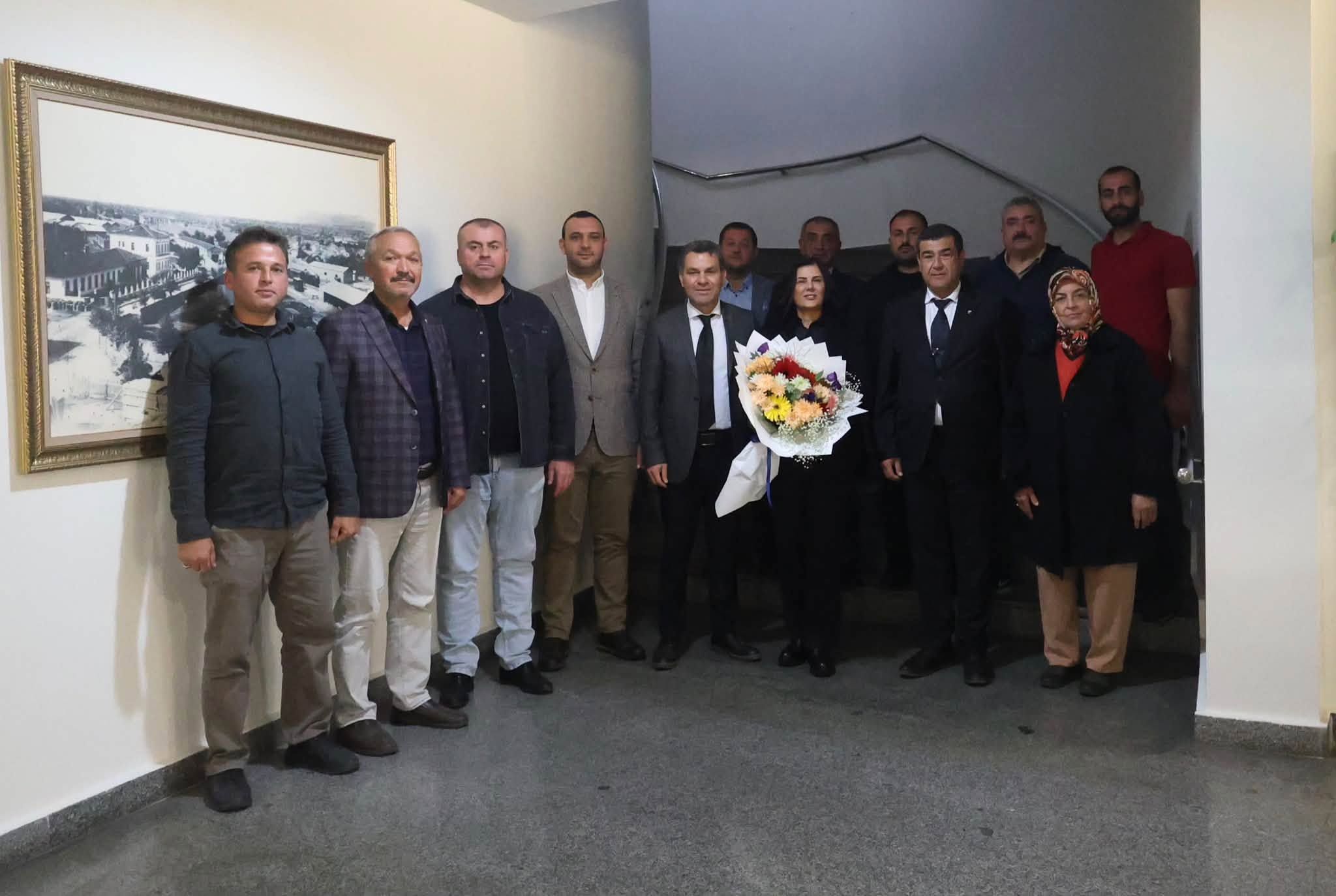 Çerçioğlu'na AK Parti Kuyucak'tan ziyaret