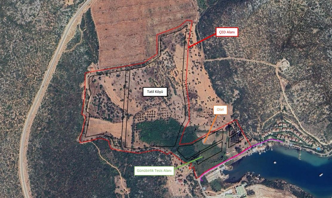 Karaburun'daki 'özel' planda yeni gelişme... 240 odalı tatil köyü!